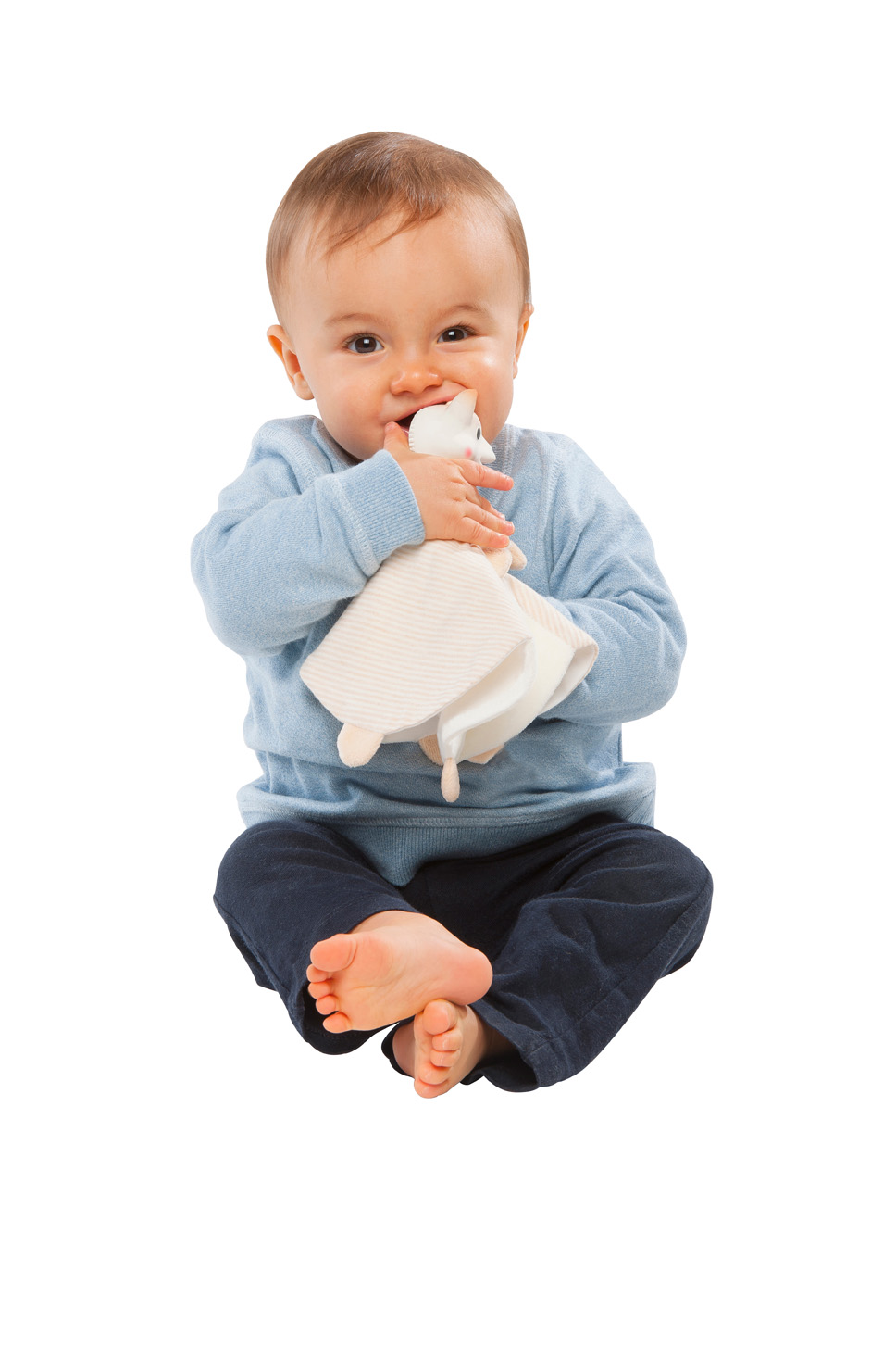 Gryzak główka Żyrafy Sophie z przytulanką So'Pure - obrazek 6