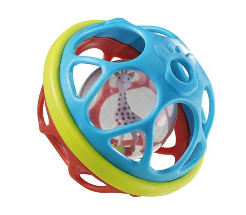 Miękka piłka z grzechotką