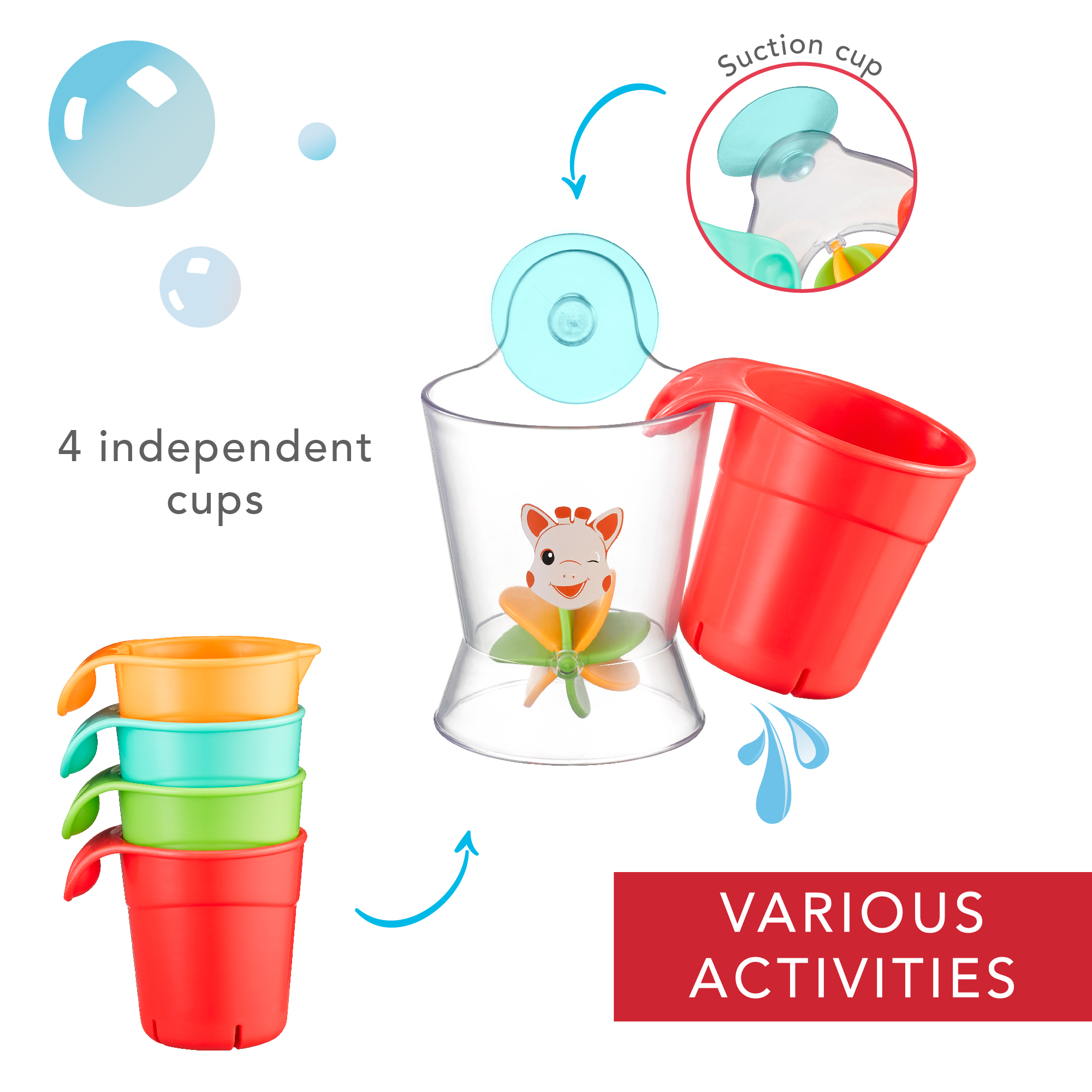 Zabawne kubeczki do kąpiei - obrazek 7