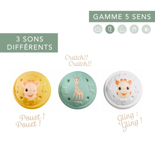 3 kolorowe i dźwięczne piłeczki kauczukowe - obrazek 3