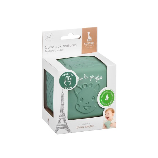 Kauczukowa kostka o zróżnicowanej powierzchni